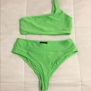 Neon Green Bikini